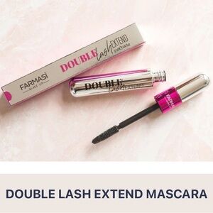 Farmasi Double Lash Extend Mascara - Silver and Pink